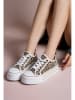 Foreverfolie Sneakers lichtbruin