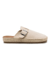Foreverfolie Clogs in Creme