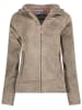 Canadian Peak Fleecejacke "Upaloodeak" in Beige