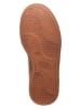 bisgaard Leder-Sneakers in Beige/ Hellblau