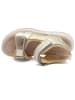 bisgaard Leder-Sandalen in Gold