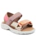 bisgaard Leder-Sandalen in Pink