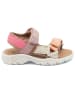 bisgaard Leder-Sandalen in Pink