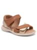 bisgaard Leder-Sandalen in Hellbraun