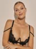 Kinga Push-up-BH "Elle" in Schwarz