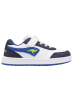 Kangaroos Sneakers "K-CA Shaggy EV" wit/donkerblauw