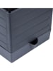 Garden Hero Pflanzenturm in Anthrazit - (B)25 x (H)115 x (T)25 cm