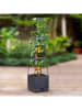 Garden Hero Pflanzenturm in Anthrazit - (B)25 x (H)115 x (T)25 cm