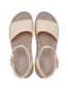 Crocs Keilsandaletten "Brooklyn" in Beige