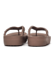 Crocs Zehentrenner "Platform Geometrc" in Hellbraun
