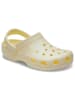 Crocs Chodaki "Classic High Shine" w kolorze kremowym