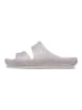 Crocs Slippers "Classic Glitter" crème/meerkleurig
