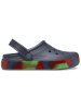 Crocs Chodaki "Off Court Glow Band" w kolorze granatowym ze wzorem