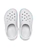 Crocs Chodaki "Off Court Glitter" w kolorze białym ze wzorem