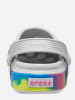 Crocs Chodaki "Off Court Glitter" w kolorze białym ze wzorem