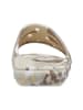 Crocs Pantoletten "Classic" in Beige/ Braun