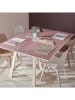 FREEFORM Tischset "Duo" in Taupe/ Creme - (L)40 x (B)30 cm
