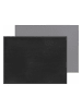 FREEFORM Tischset "Duo" in Schwarz/ Grau - (L)40 x (B)30 cm