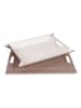 FREEFORM Wendetablett in Taupe/ Creme - (L)55 x (B)41 cm