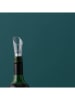VINERS 2er-Set: Weinbelüfter in Silber/ Schwarz - (L)31 cm