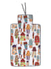 Folkifreckles Wikkeldeken "House" wit/meerkleurig - (L)60 x (B)40 cm