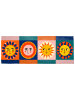 Folkifreckles Teppich "Sun" in Bunt - (L)135 x (B)55 cm