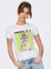 ONLY Shirt in Weiß