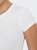 ONLY Shirt in Weiß