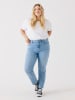 ONLY Carmakoma Spijkerbroek - regular fit - lichtblauw