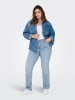 ONLY Carmakoma Jeans - Regular fit - in Hellblau