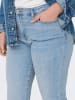 ONLY Carmakoma Jeans - Regular fit - in Hellblau