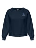 ONLY Carmakoma Sweatshirt donkerblauw