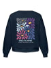 ONLY Carmakoma Sweatshirt donkerblauw