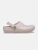 Crocs Crocs "Classic Lined" in Creme/ Rosa