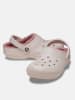 Crocs Crocs "Classic Lined" in Creme/ Rosa