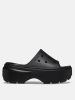 Crocs Pantoletten "Stomp" in Schwarz