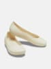 Crocs Ballerinas "Brooklyn" in Creme