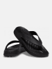 Crocs Japonki "Getaway" w kolorze czarnym
