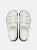 Crocs Halbsandalen "Stomp Fisherman" in Weiß/ Schwarz