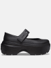 Crocs Baleriny "Stomp Jane" w kolorze czarnym