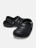 Crocs Chodaki "Classic Lined Overpuff" w kolorze czarnym