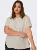 ONLY Carmakoma Bluse in Creme