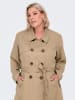 ONLY Carmakoma Treanchcoat in Beige