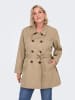 ONLY Carmakoma Treanchcoat in Beige