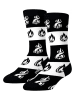 Lucky Socks Skarpety (4 pary) ze wzorem