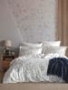 Colourful Cotton Renforcé beddengoedset "Aqua" wit/grijs/blauw
