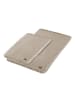 Colourful Cotton 2er-Set: Badvorleger in Beige