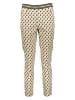 Heine Broek grijs/geel