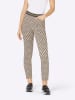 Heine Broek beige/geel