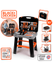 Smoby Werkbank im Koffer "Black+Decker" in Schwarz - ab 3 Jahren